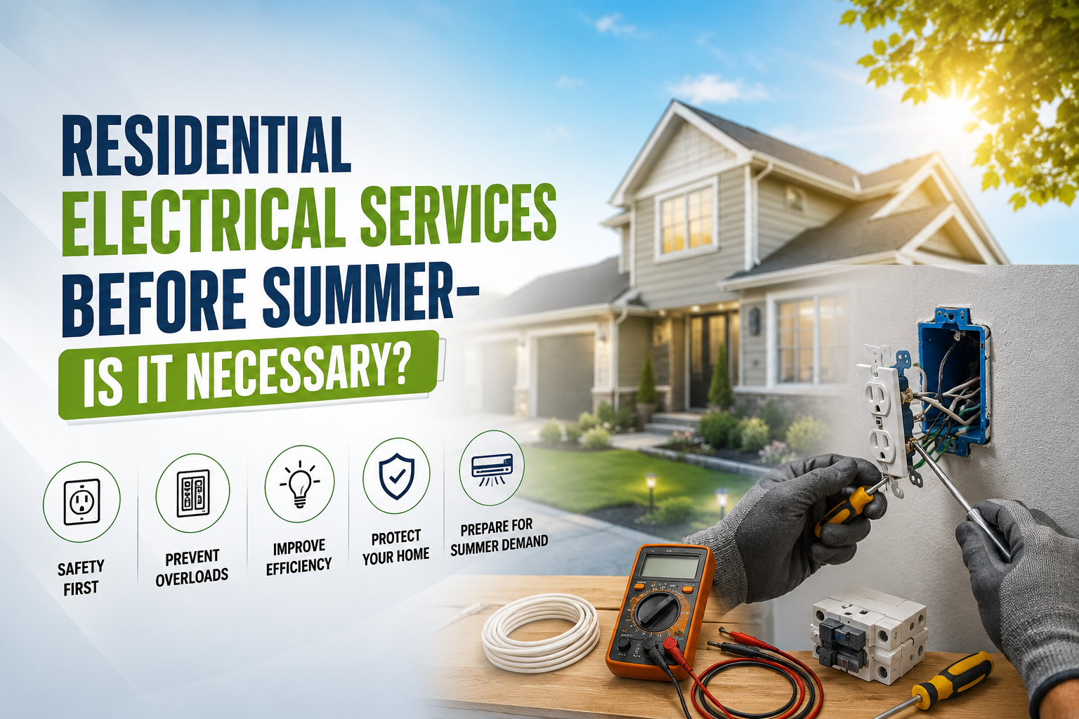 Residential Electrical Services Before Summer- Is It Necessary