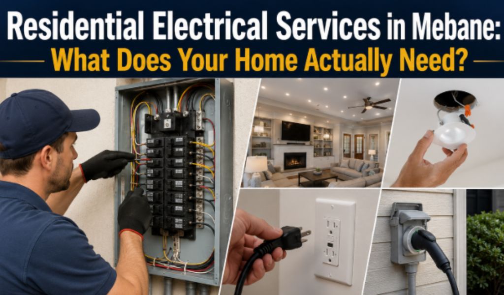 Residential Electrical Services in Mebane